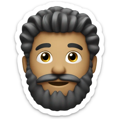 Brosse à cheveux sticker