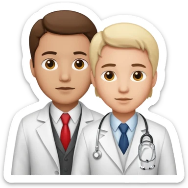 Doctor lawyer sticker