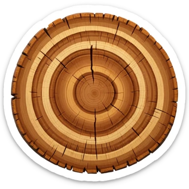 Tree Rings sticker