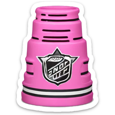 Pink Stanley cup sticker
