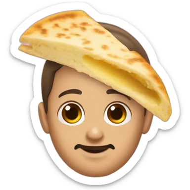 arepa venezolana quemada sticker