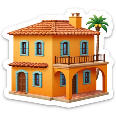 una casa en mexico sticker