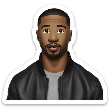 micheal b jordan sticker