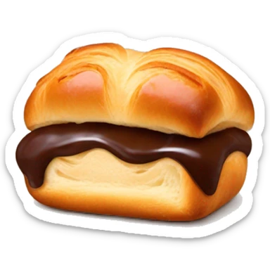 Pain au chocolat français  sticker