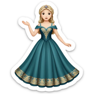 opera singer sticker