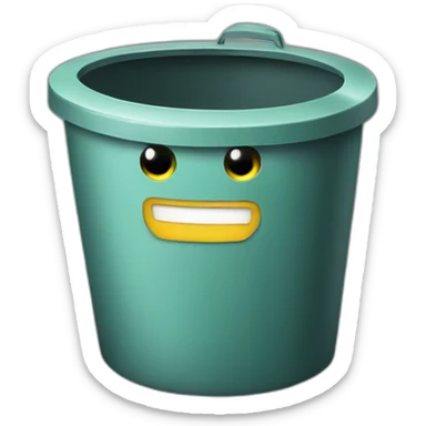 trashbin sticker
