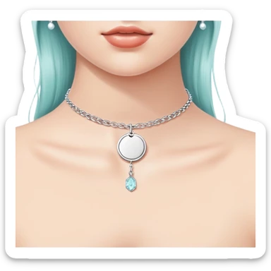 Tiffany tag choker necklace return to Tiffany sticker