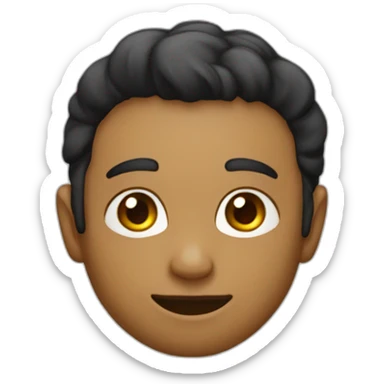 Sinep word in revert but of a na’vi boy sticker