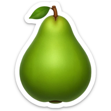 boxing pear sticker