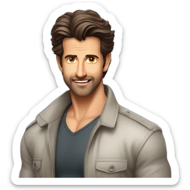 hrithik roshan movie actor sticker