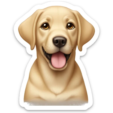 Labrador pup  sticker