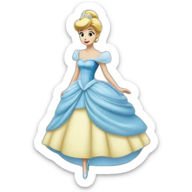 Cendrillon sticker
