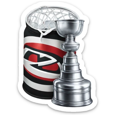 A stanley cup sticker