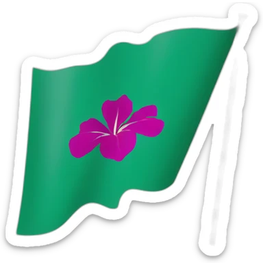 bougainville region flag sticker
