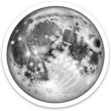 moon on 05/11/2008 sticker