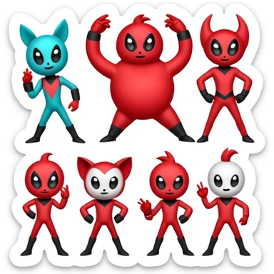 Hazbin hotel sticker