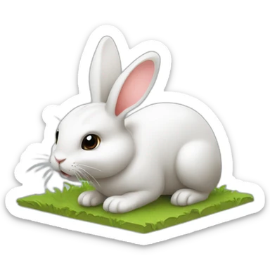 rabbits coding informatika sticker