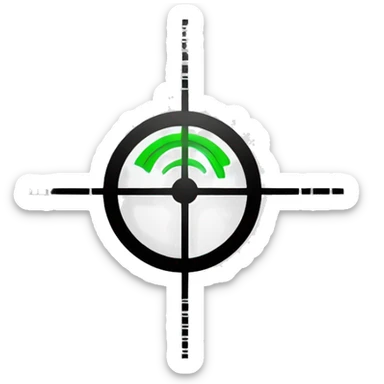 Crosshair sticker