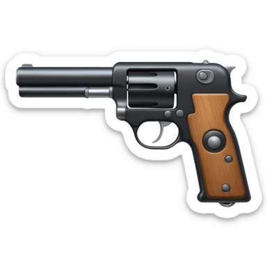 Pistol sticker