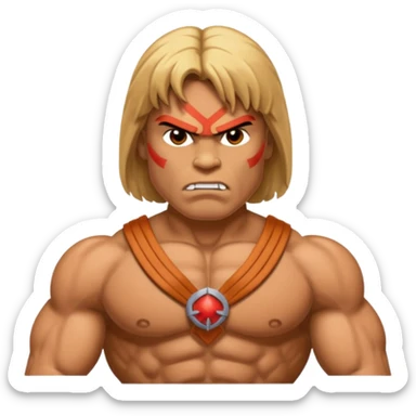 He-Man angry sticker