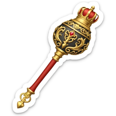 Hetman's mace sticker
