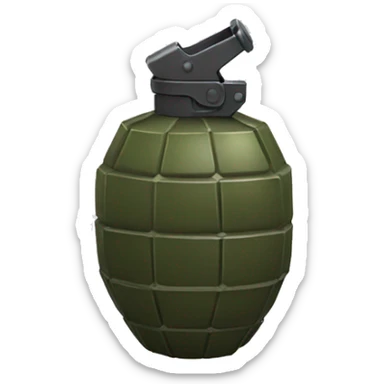 military grenade sticker