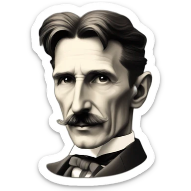 Nikola Tesla likes it sticker
