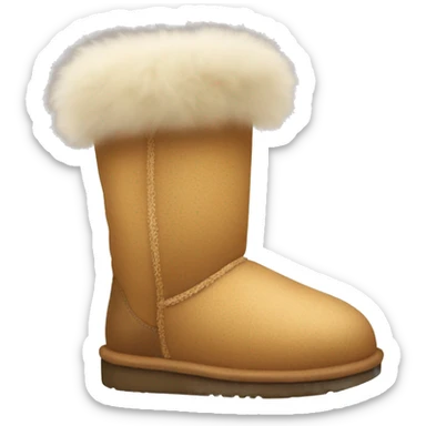 Fluffy Ugg boots  sticker