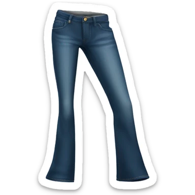 Flared jeans  sticker