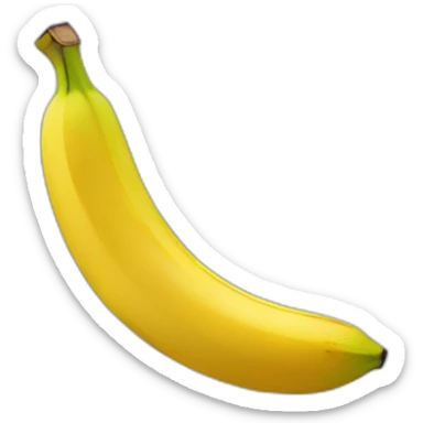 pride flag banana sticker