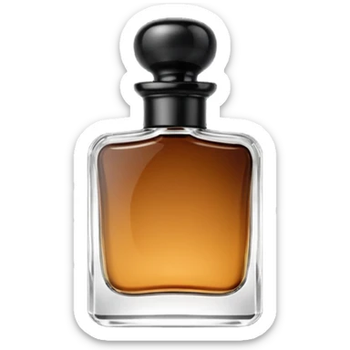 male perfume sticker