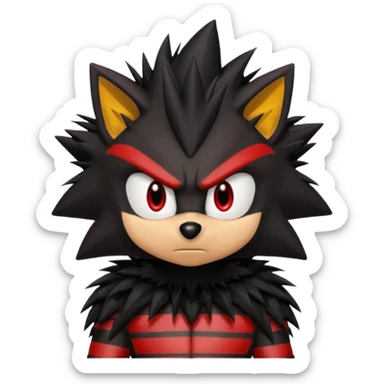 Shadow the Hedgehog sticker