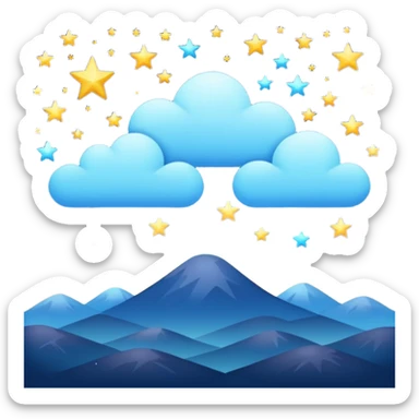 Sky Star  sticker