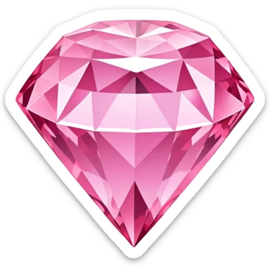 Pink diamond  sticker