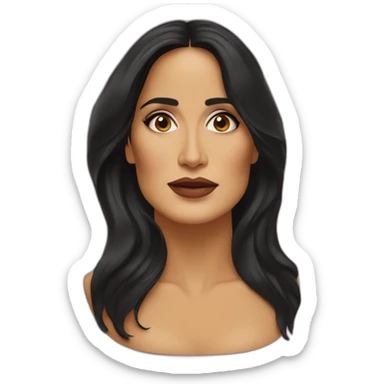 Salma hayek sticker