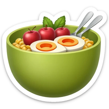 healthy bowls sticker