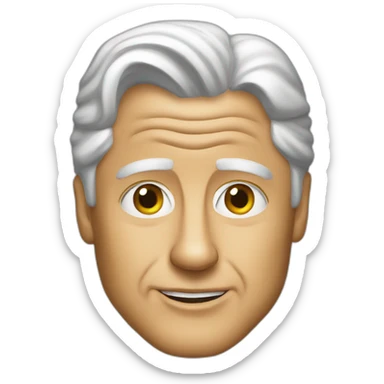 bill clinton sticker