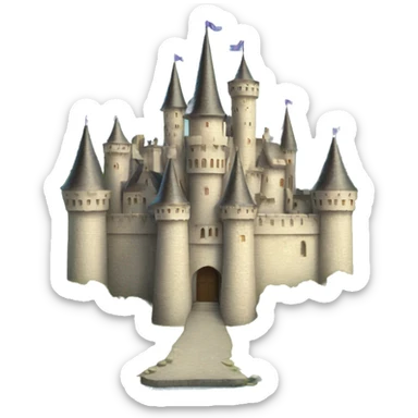 Elegant Castle  sticker