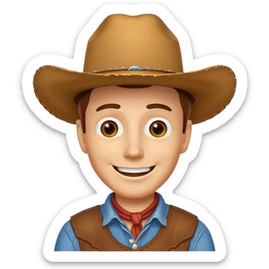 woody from toy story  sticker