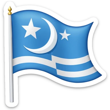 Tatar bayrağı göktürk sticker
