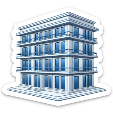 architectural drawing sticker