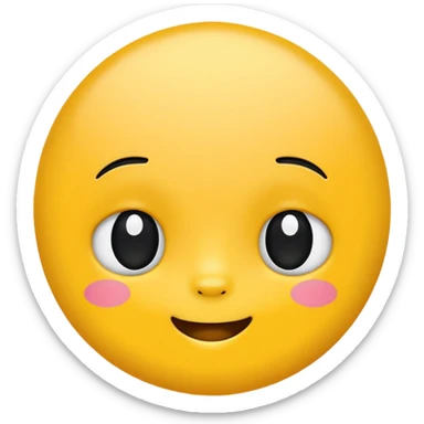 BB emote, expressive, suitable for chat, simple and bold sticker