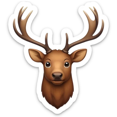 long elk sticker