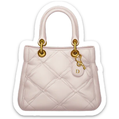 dior bag sticker