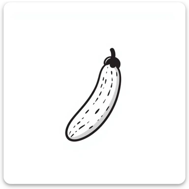 Cucumber sticker
