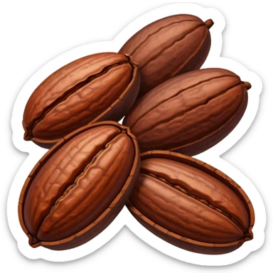 cacao beans sticker