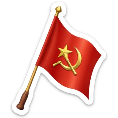 Ussr flag sticker