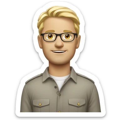 Stockholm style sticker