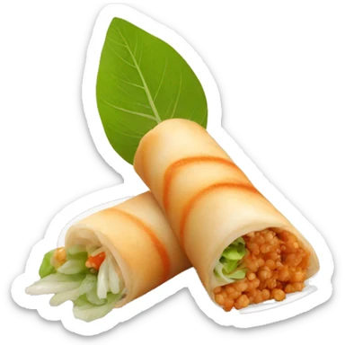 Spring roll  sticker