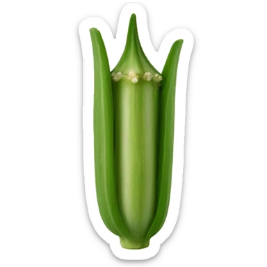 Okra sticker
